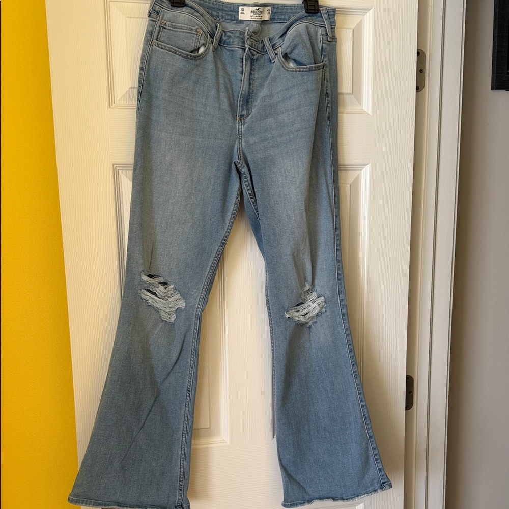 Hollister mid rise boot cut jeans